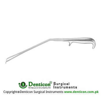 Prostate Retractor Stainless Steel, 36 cm - 14 1/4"